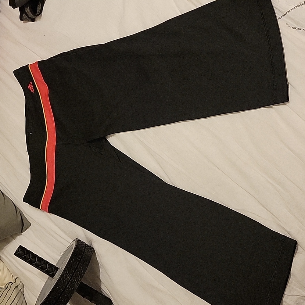 Womem's Adidas Climalite athletic capri....size small